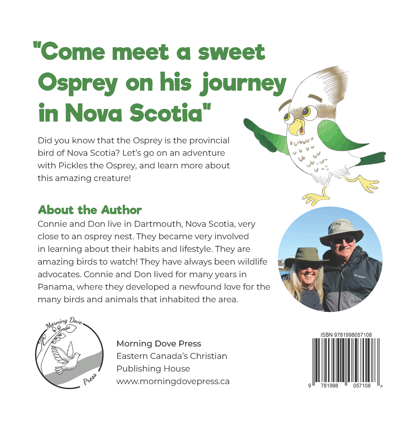 Pickles the Osprey, by Connie Dennis e-Book